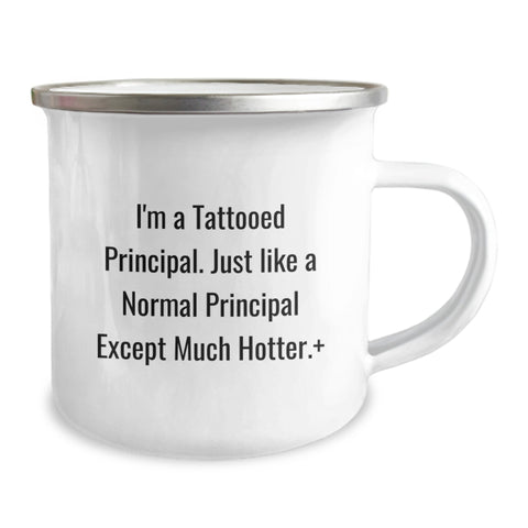 Image of Funny Principal Gifts from Friends for Principal - Camping Mug for Graduation - Image 2