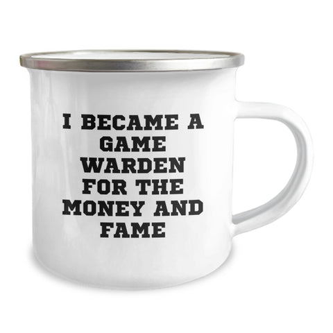 Image of Funny Game Warden Gifts, Unique Christmas Unique Gifts for Game Wardens, Camping Mug from Friends to Friends - Image 2