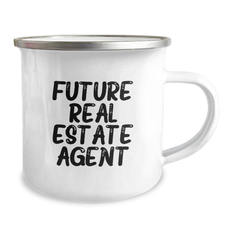 Image of Gifts from Family for Future Real Estate Agent, Funny 'I'm not lost, I'm just re-locating' Camping Mug, Graduation Unique Gifts - Image 2