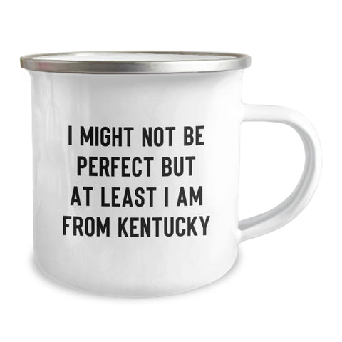 Image of Kentucky Proud Camping Mug, Funny Quote Gifts from Friends to Family, Unique Graduation Gifts for Him Her, Camping Mugs Men Women, Gifts from Kentucky - Image 2