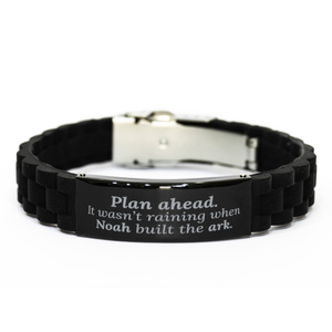 Motivational Christian Bracelet, Plan ahead. It wasn