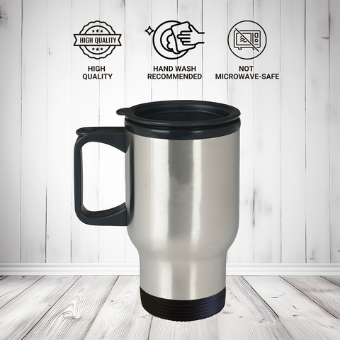 Image of Saint Bernard Dog Travel Mug - Life Is Better With A Saint Bernard Dog - Cute Saint Bernard Gifts For Dad - Gifts For Dog Lovers - Father's Day Unique Gifts - Image 4
