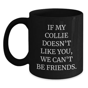 Funny Collie Dog Gifts for Men from, Birthdays Just Got More Paw-some, Collie Dog Lover Mug - Main