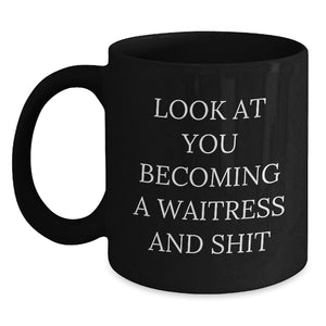 Funny Waitress Gifts from Men to Waitress Friends at Christmas Unique Gifts for Waitress - Main