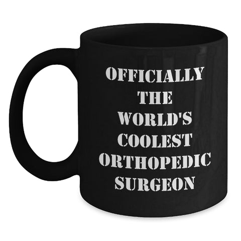 Image of Funny Quote Orthopedic Surgeon Gifts from Friends Unique Christmas Mugs for Men Orthopedic Surgeons - Main