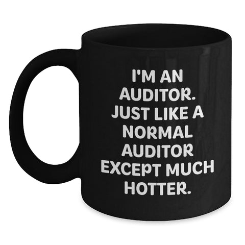 Image of Auditor Gifts Funny Quote Black Coffee Mugs For Graduation From Friends, Gifts for Auditor, Men, Women - Main