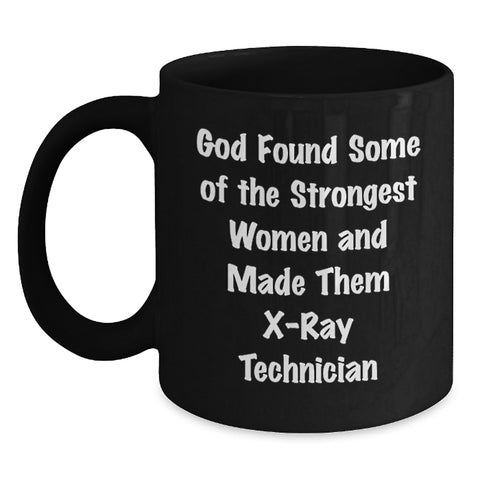 Image of Funny X-Ray Technician Gifts from Women - Black Coffee Mug for Him or Her - Unique Christmas Unique Gifts for X-Ray Technician - Main
