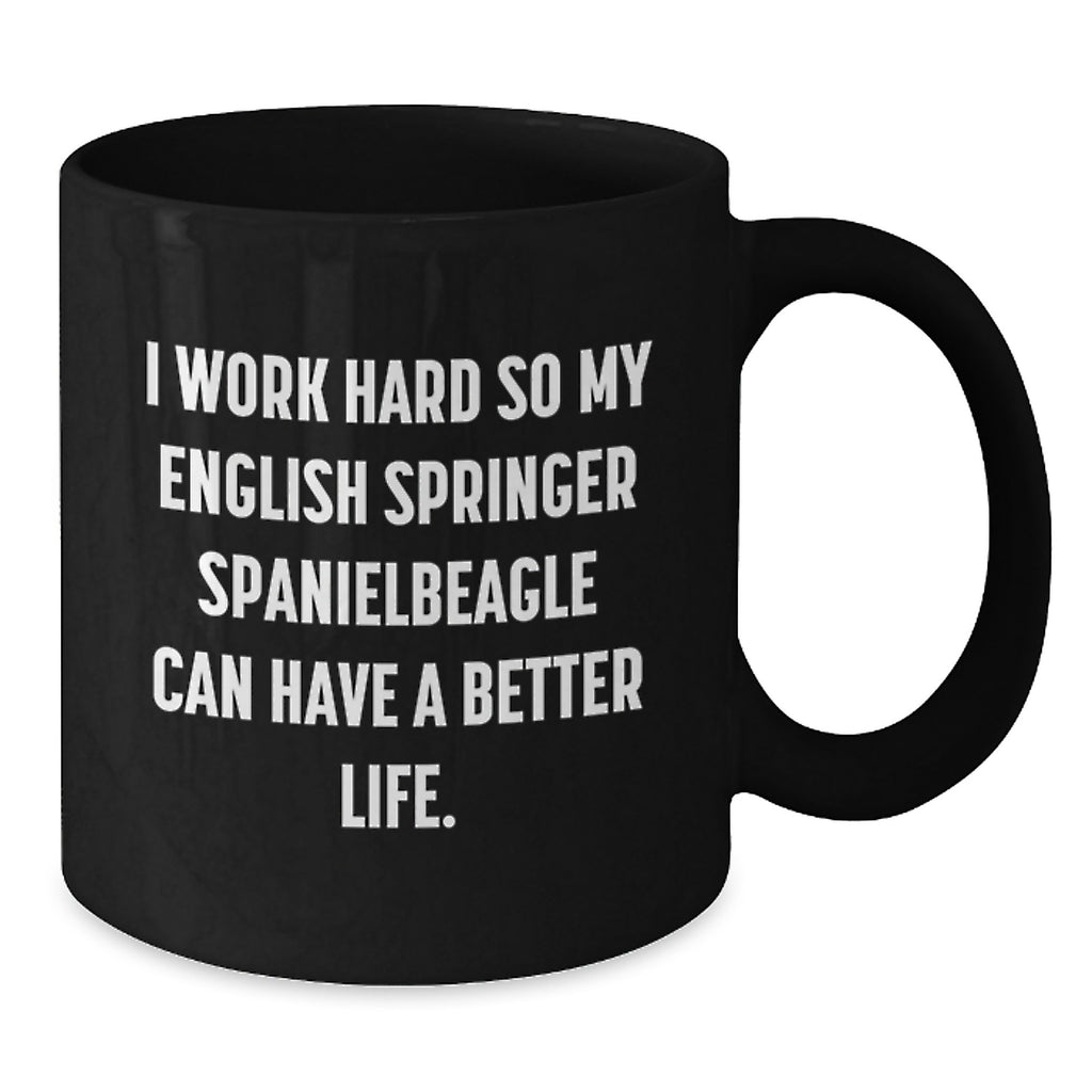 English Springer Spaniel Dog Lovers Funny Quote Gifts from Men to English Springer Spaniel Dog Birthday Unique Gifts - Additional