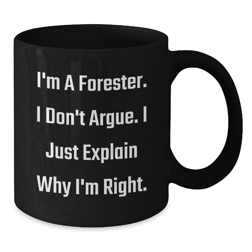 Funny Forester Gifts from Family Members - Birthday Unique Present for Foresters - Additional