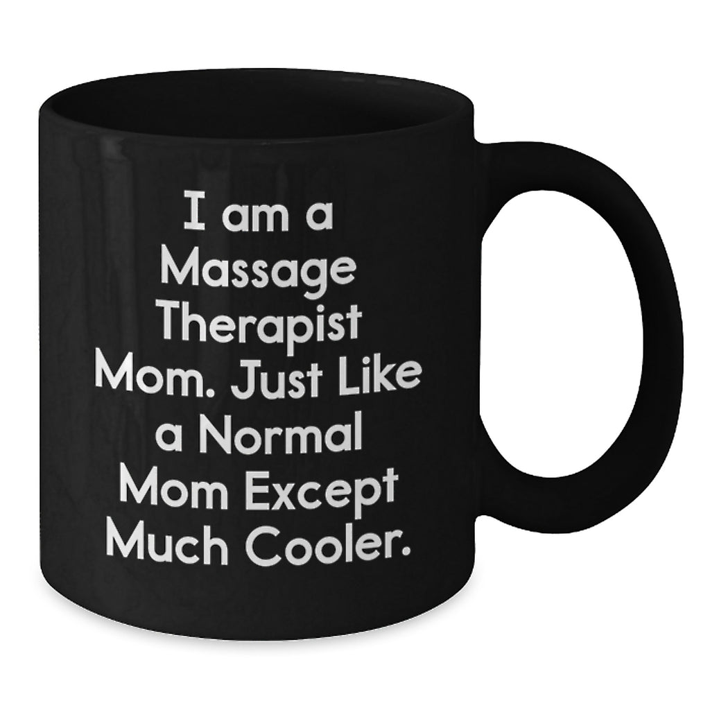 Funny Massage Therapist Mom Gifts, Black Coffee Mug for Massage Therapist Friends, Father's Day Unique Gifts from Family, Gifts for Massage Therapist Men - Additional
