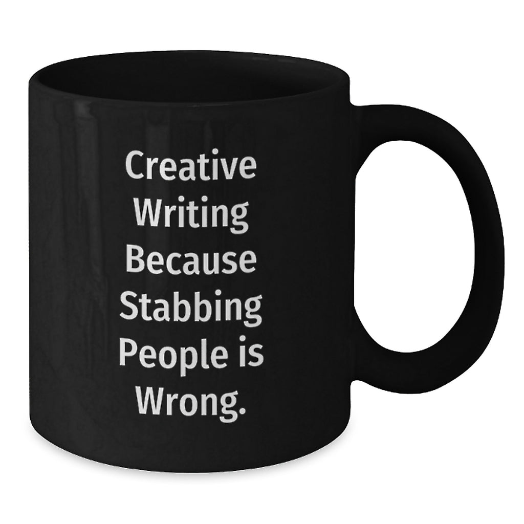 Creative Writing Inspiration Gifts for Writers - Funny Black Coffee Mug, Gifts from Friends, Graduation Unique Gifts for Him or Her - Additional