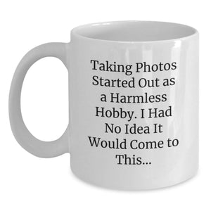 Funny Taking Photos White Coffee Mugs Gifts for Mom on Mother's Day from Family - Main