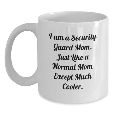 Image of Funny Security Guard Mom Gifts from Friends to Security Guard on Birthday Unique Gifts - Main