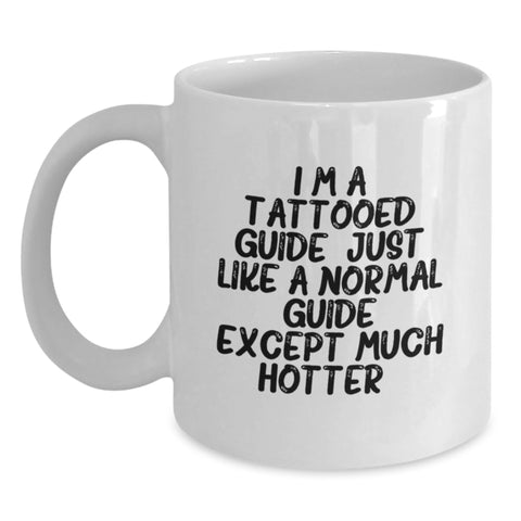 Image of Funny Guide White Coffee Mug Gifts from Men to Guide for Graduation - Main