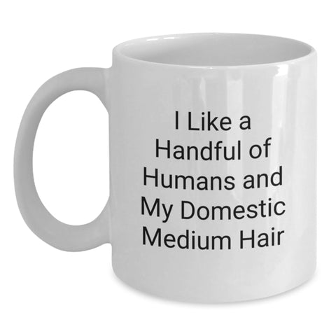 Image of Funny Domestic Medium Hair Gifts for Friends from Men, Unique Graduation Unique Gifts for Domestic Medium Hair Enthusiasts - Main