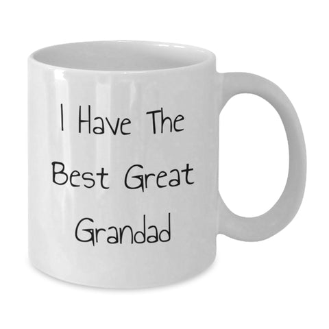 Image of Funny Grandad Gifts Quotes White Coffee Mug, Gifts from Family to Grandad, Perfect for Graduation - Additional