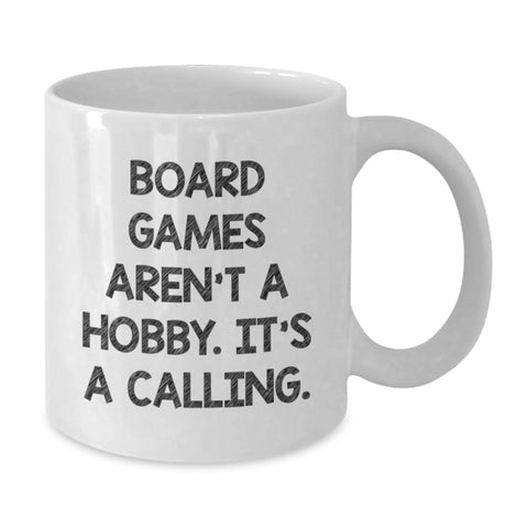 Image of Funny Board Games Quote Gifts from Family for Men White Coffee Mug, Christmas Unique Presents - Additional