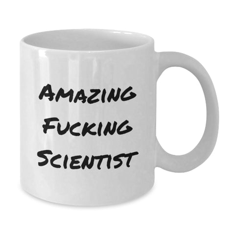 Image of Funny Scientist White Coffee Mug Gifts from Men for Scientists on Graduation Unique Gift - Additional