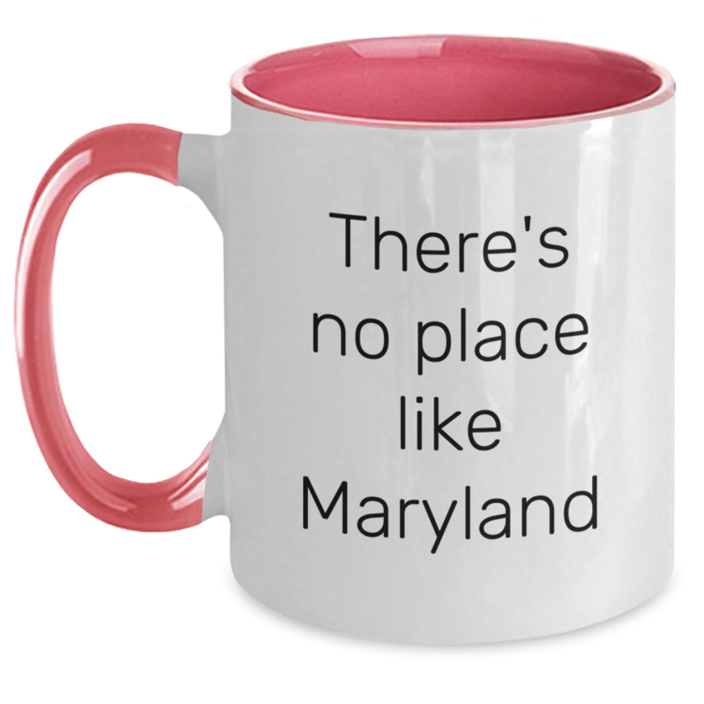 Maryland Lovers Funny Quote Two Tone Coffee Mugs Gifts from Friends to Family, Birthday Unique Gifts for Men Women Coworkers - Main