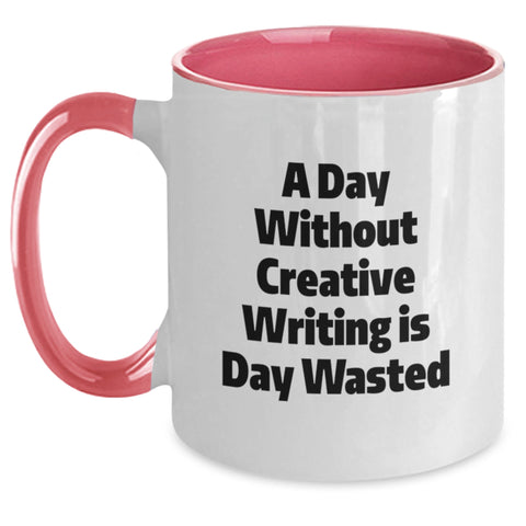 Image of Creative Writing Mugs, Funny Quotes, Valentine's Unique Gifts for Creative Writing Men, Women, Friends, Coworkers, Family - Main