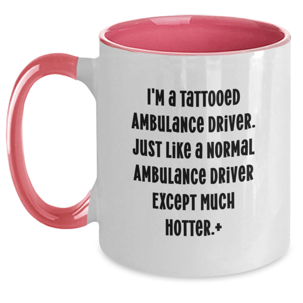 Funny Ambulance Driver Gifts for Men - Unique Ambulance Driver Coffee Mug, Gifts from Friends to Ambulance Driver, Ambulance Driver Graduation Unique Gifts - Main