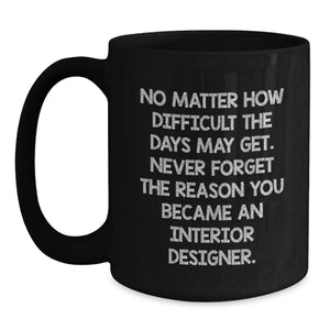 Funny Inspirational Gifts from Interior Designer Family Member, Gifts for Interior Designer on Mother's Day Unique