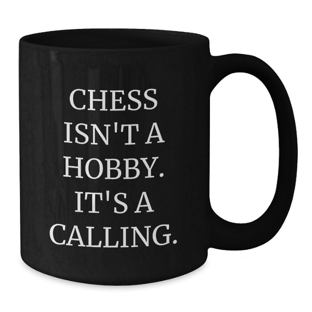 Gifts for Chess Lovers Funny Black Coffee Mugs, Inspirational Quote, Christmas Unique Finds from Friends for Family - Additional
