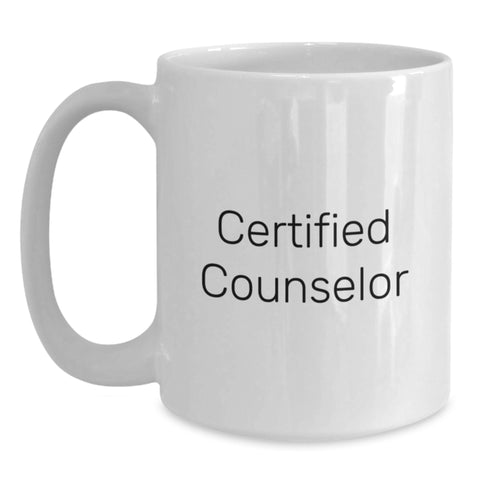 Image of Funny Counselor Gifts from Friends on Valentine's, White Coffee Mug with 'You're a Good Therapist, 'Cute Quote for Men or Women, Unique Counselor - Main