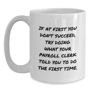 Funny Payroll Clerk Gifts for Valentine's from Coworkers to Friends