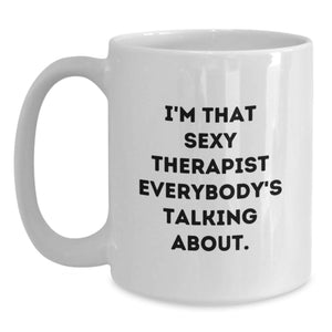 Funny Therapist Gifts from Men to Friends, Gifts for Therapist on Graduation Unique Presents