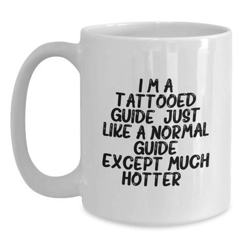 Image of Funny Guide White Coffee Mug Gifts from Men to Guide for Graduation - Main