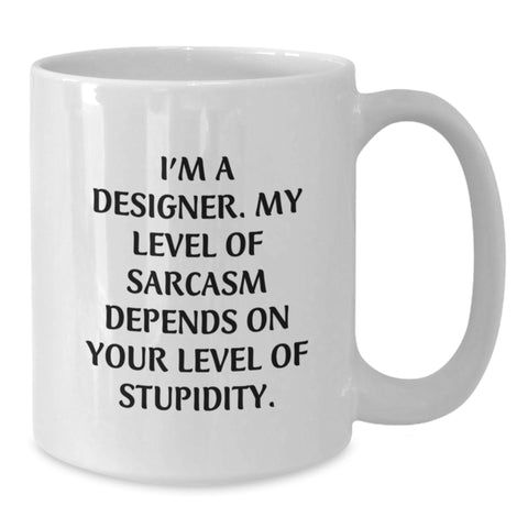 Image of Funny Designer White Coffee Mug Gifts from Friends for Christmas Unique Presents - Additional