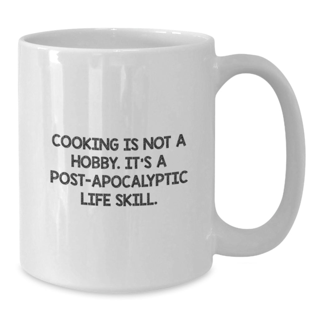 Funny Cooking Quotes White Coffee Mug Gifts for Dad on Father's Day Unique Men - Additional