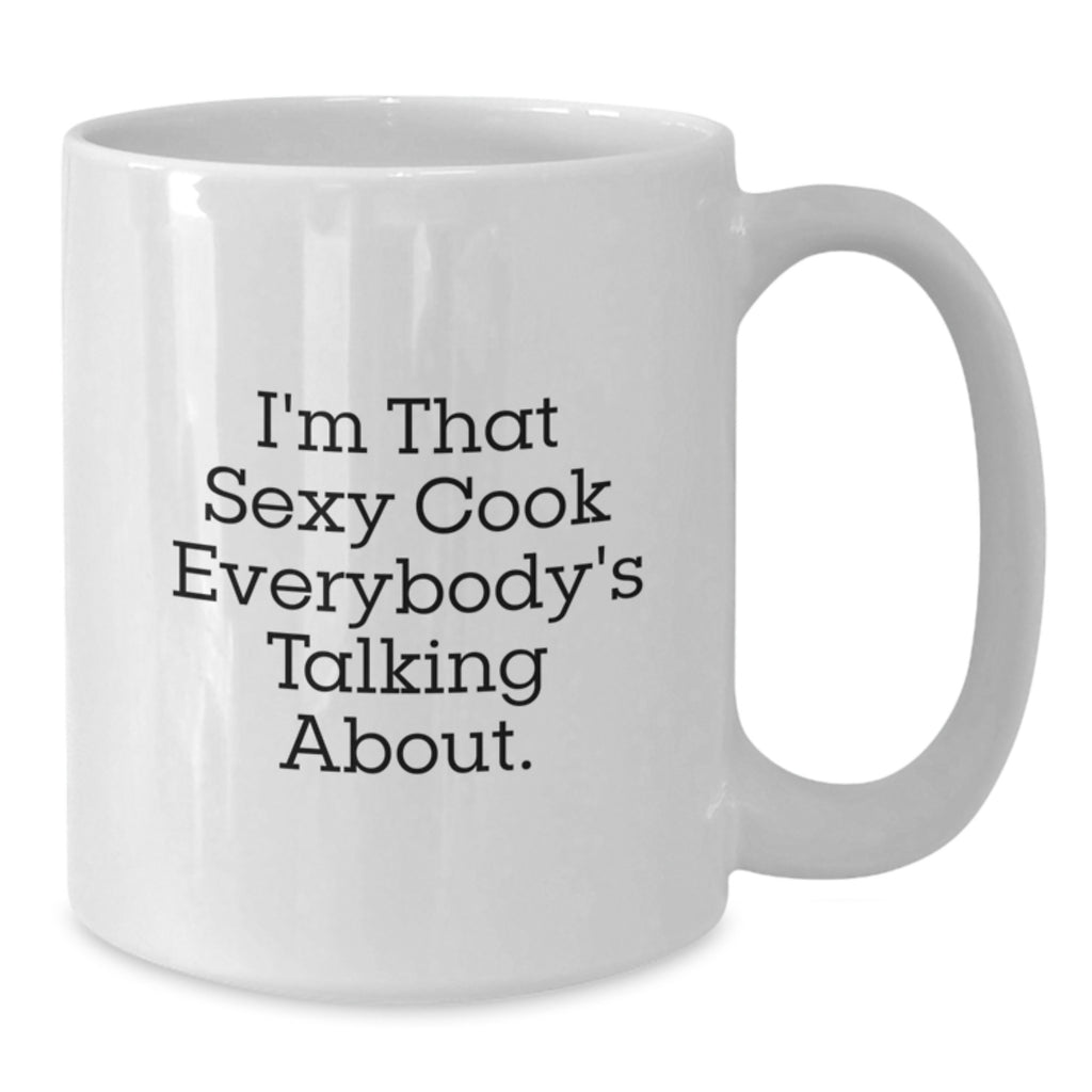 Funny Cook White Coffee Mugs Funny Quotes Gifts for Men Women Friends Family from You - Additional