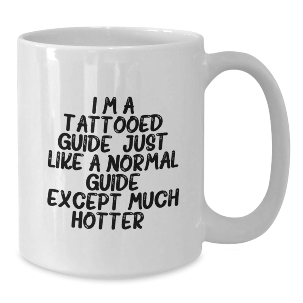 Funny Guide White Coffee Mug Gifts from Men to Guide for Graduation - Additional