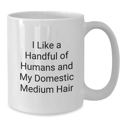Image of Funny Domestic Medium Hair Gifts for Friends from Men, Unique Graduation Unique Gifts for Domestic Medium Hair Enthusiasts - Additional