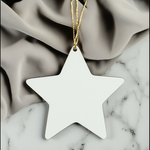 Image of Funny Receptionist Gifts from Friends - I'm A Receptionist. Just Like A Normal Receptionist Except Much Hotter. Star Ornament for Christmas, Perfect for Coworkers - Image 3