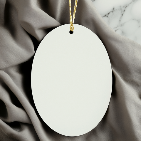 Image of Cosplaying Oval Ornament Gifts from Men to Cosplayers, Funny Quote Oval Ornament for Christmas - Image 3