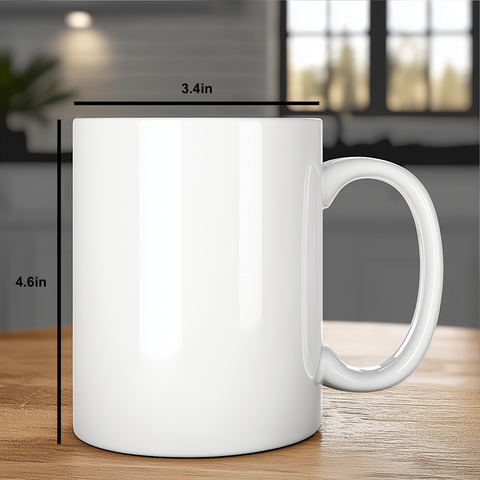 Image of Funny Abyssinian Cat Gifts from Men to Women for Mother's Day - White Coffee Mug with 'My Abyssinian And I Talk Shit About You' Quote, 11oz or 15oz Ceramic Mug, Microwave and Dishwasher Safe - Additional