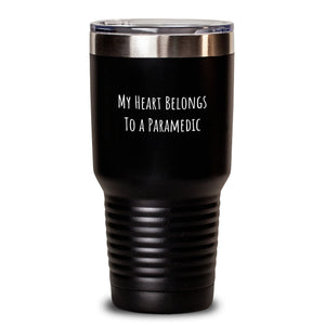 Funny Rescue Worker Gifts from Friends for Birthday Unique Tumblers My Heart Belongs To A Rescue Worker Lover