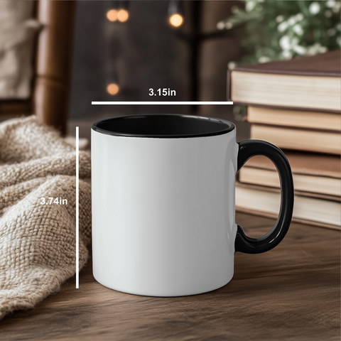Image of Abyssinian Cat Lovers Funny Gifts for Mom on Mother's Day - My Abyssinian And I Talk Shit About You, Two Tone Coffee Mug, Gifts from Men to Women, Family, Friends, Coworkers - Additional