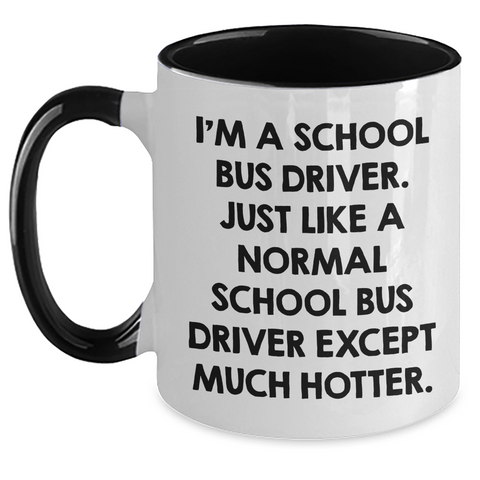 Image of Funny School Bus Driver Gifts for Her from Men, Unique Mother's Day Unique Gifts for School Bus Driver - Main