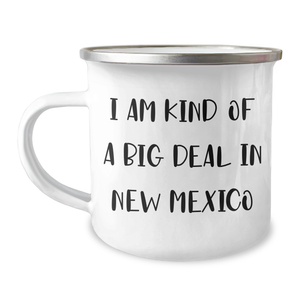 Funny New Mexico Gifts for Him from Friends - I Am Kind Of A Prime Selection In New Mexico Camping Mug for Graduation - Image 1