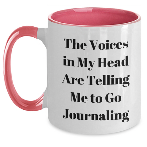 Image of Funny Journaling Gifts from Mom to Dad - Two Tone Coffee Mug for Father's Day - Main