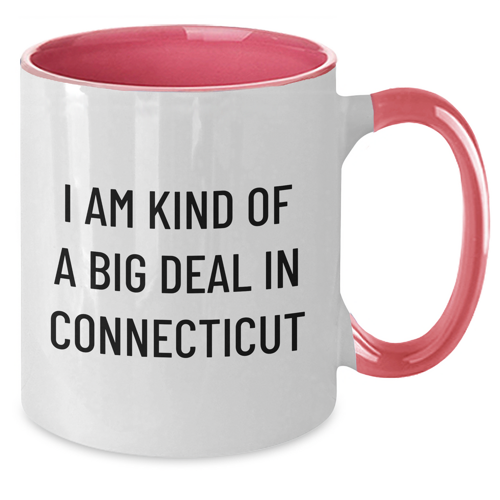 Connecticut Lovers Funny Quote Two Tone Coffee Mugs Gifts from Friends and Family for Connecticut Residents, Mother's Day Unique Gifts - Additional