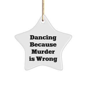 Dancing Star Ornament Gifts from Men for Women Friends Family Christmas Unique Star Shaped Ornament - Image 1