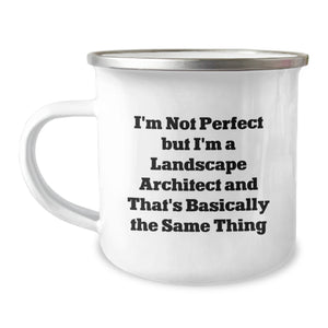 Landscape Architect Fun Gifts from Friends - Funny Quote Camping Mug, Birthday Unique Gift for Landscape Architect, Unique Present - Image 1