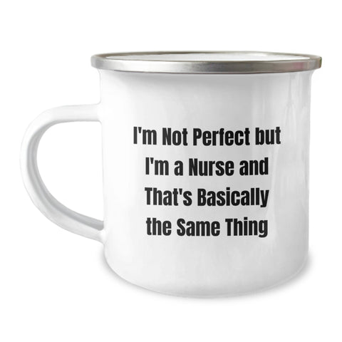 Image of Funny Nurse Camping Mug Gifts from Men to Women Valentine's Unique - Image 1