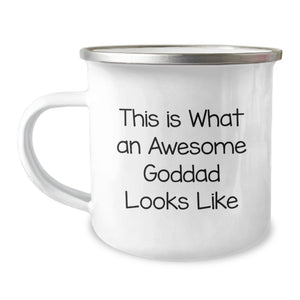 Funny Goddad Camping Mug Gifts from Friends for Birthday Unique Ideas for Him - Image 1