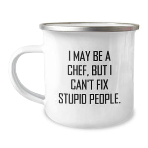 Funny Chef Gifts from Friends for Men Birthday Unique Mug, 'I May Be A Chef, But...' - Image 1